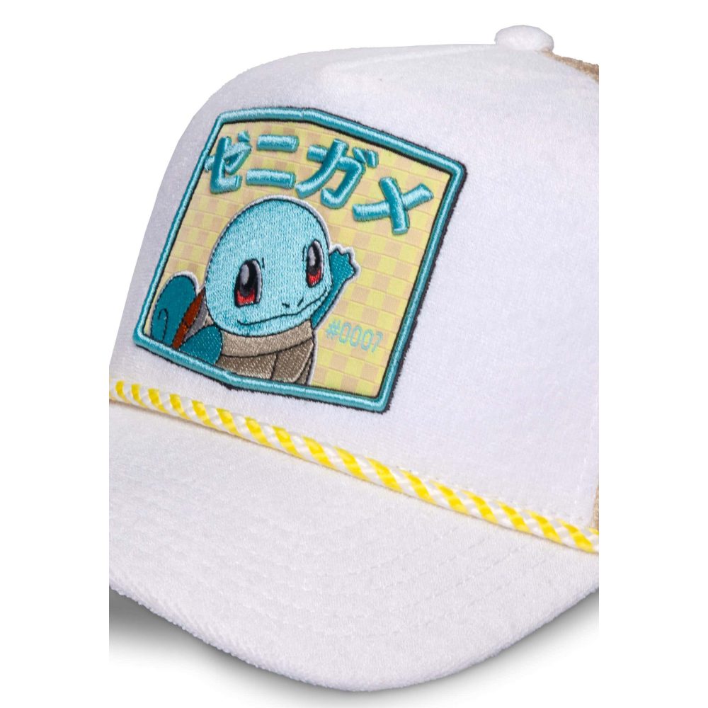 Pokémon - Squirtle Casquette de camionneur - Marron/Blanc cassé